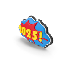 Comic Design Speech Bubble Symbol 2025 PNG & PSD Images