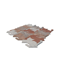 Cat Shaped Stone Floor PNG & PSD Images