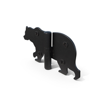 Bear Shaped Hinge PNG & PSD Images