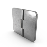 Black Steel Plain Hinge PNG & PSD Images
