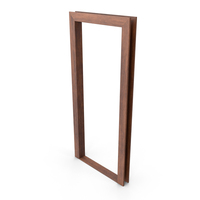 Acajou Single Door Frame PNG & PSD Images