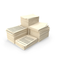 Stack Of Papers PNG & PSD Images