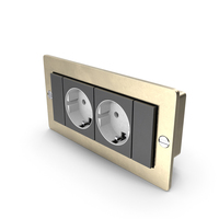 Vintage Golden Socket PNG & PSD Images