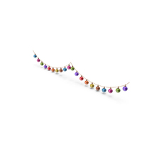 Christmas Ornament Garland PNG & PSD Images