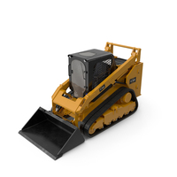 Generic Tracked Skid Steer Loader PNG & PSD Images