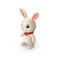 Cartoony Rabbit PNG & PSD Images