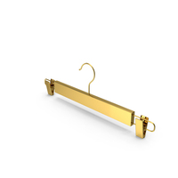 Hanger for Skirts Pants Gold PNG & PSD Images