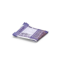 Double 100 Indian Rupees Fold Ground PNG & PSD Images