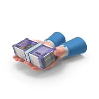 Helping Hands Loan Indian Rupees Bill Money PNG & PSD Images