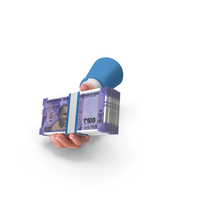 Indian Rupees Holding Giving Bill Money PNG & PSD Images