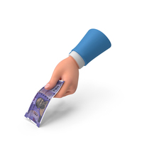 Left hand Giving Indian Rupees Note Money PNG & PSD Images