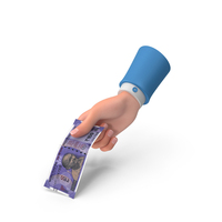 Right Hand Giving Indian Rupees Note Money PNG & PSD Images