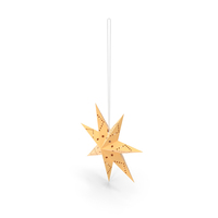 Hanging Christmas Paper Star Light PNG & PSD Images