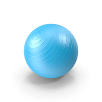 Blue Gym Ball PNG & PSD Images
