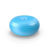 Blue Donut Exercise Ball PNG & PSD Images
