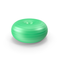 Green Donut Exercise Ball PNG & PSD Images