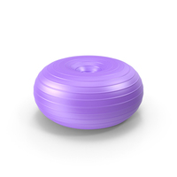 Violet Donut Exercise Ball PNG & PSD Images