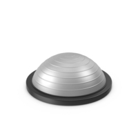 Gray Fitness Hemisphere Ball PNG & PSD Images