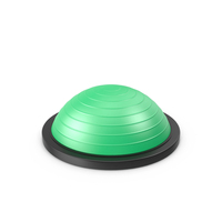 Green Fitness Hemisphere Ball PNG & PSD Images