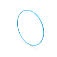 Blue Hula Hoop PNG & PSD Images