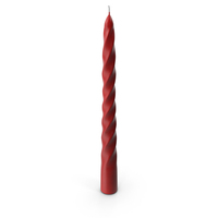 Red Birthday Candle PNG & PSD Images