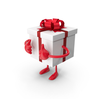 Birthday Gift Showing PNG & PSD Images