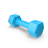 Blue Dumbbell PNG & PSD Images