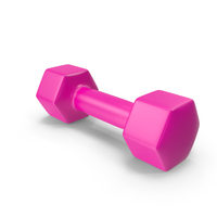 Pink Dumbbell PNG & PSD Images