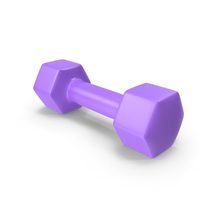 Violet Dumbbell PNG & PSD Images