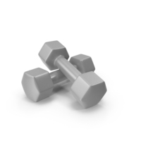 Gray Dumbbells PNG & PSD Images