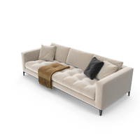 Andersen Quilt Sofa (Beige) PNG & PSD Images