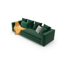 Powell Sofa Green PNG & PSD Images