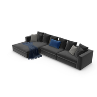 Powell Corner Sofa PNG & PSD Images
