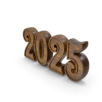 New Year 2025 Colored Icon PNG & PSD Images