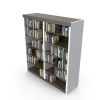 Large Bookshelf PNG & PSD Images