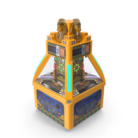 Pharaoh Treasure Arcade Machine PNG & PSD Images