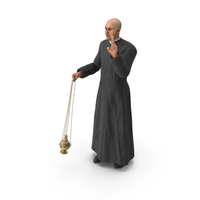 Catholic Priest Holding Chain Censer PNG & PSD Images