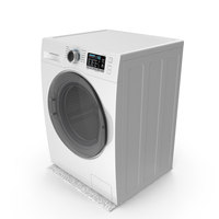Washing Machine with an Anti-Vibration Pad PNG & PSD Images