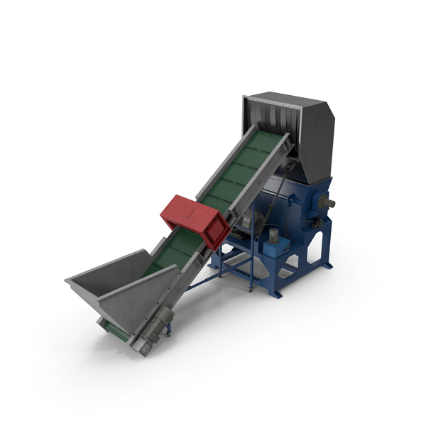 Shredder With Conveyor PNG & PSD Images