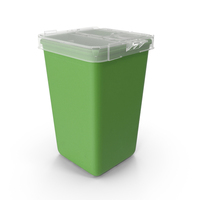 Tabletop Plastic Waste Container PNG & PSD Images