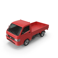 Suzuki Carry Truck Red PNG & PSD Images