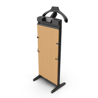 Trouser Press Light Wood Trim PNG & PSD Images