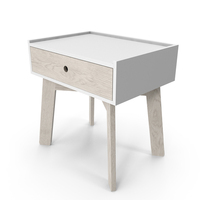 Lamont Two Tone Nightstand PNG & PSD Images