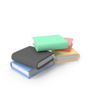 Books Education Stacked Study PNG & PSD Images