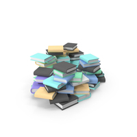Books Stacked Study PNG & PSD Images