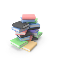Books Stacked Study Education PNG & PSD Images
