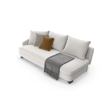 Lawson Sofa (White) PNG & PSD Images