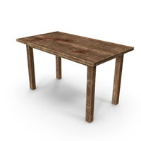 Old Table PNG & PSD Images