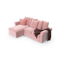 Soft Scandinavian Corner Sofa PNG & PSD Images