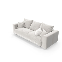 Modern Soft Sofa White PNG & PSD Images